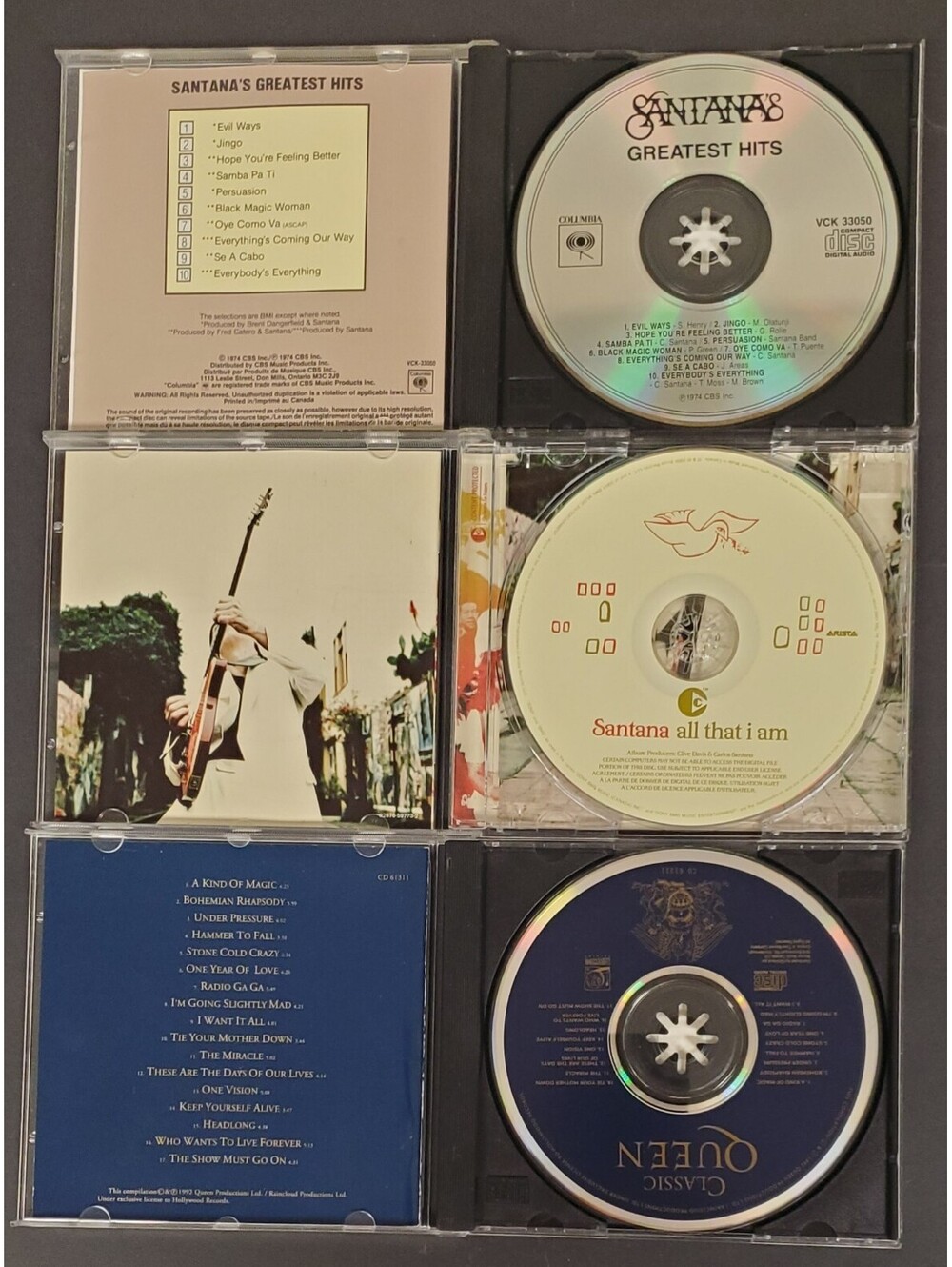 Classic Rock CD Collection: Santana, Queen, U2, Jimmy Page & Robert Plant+ VG - Picture 3 of 6